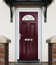 Very Berry door with Retro Glass option